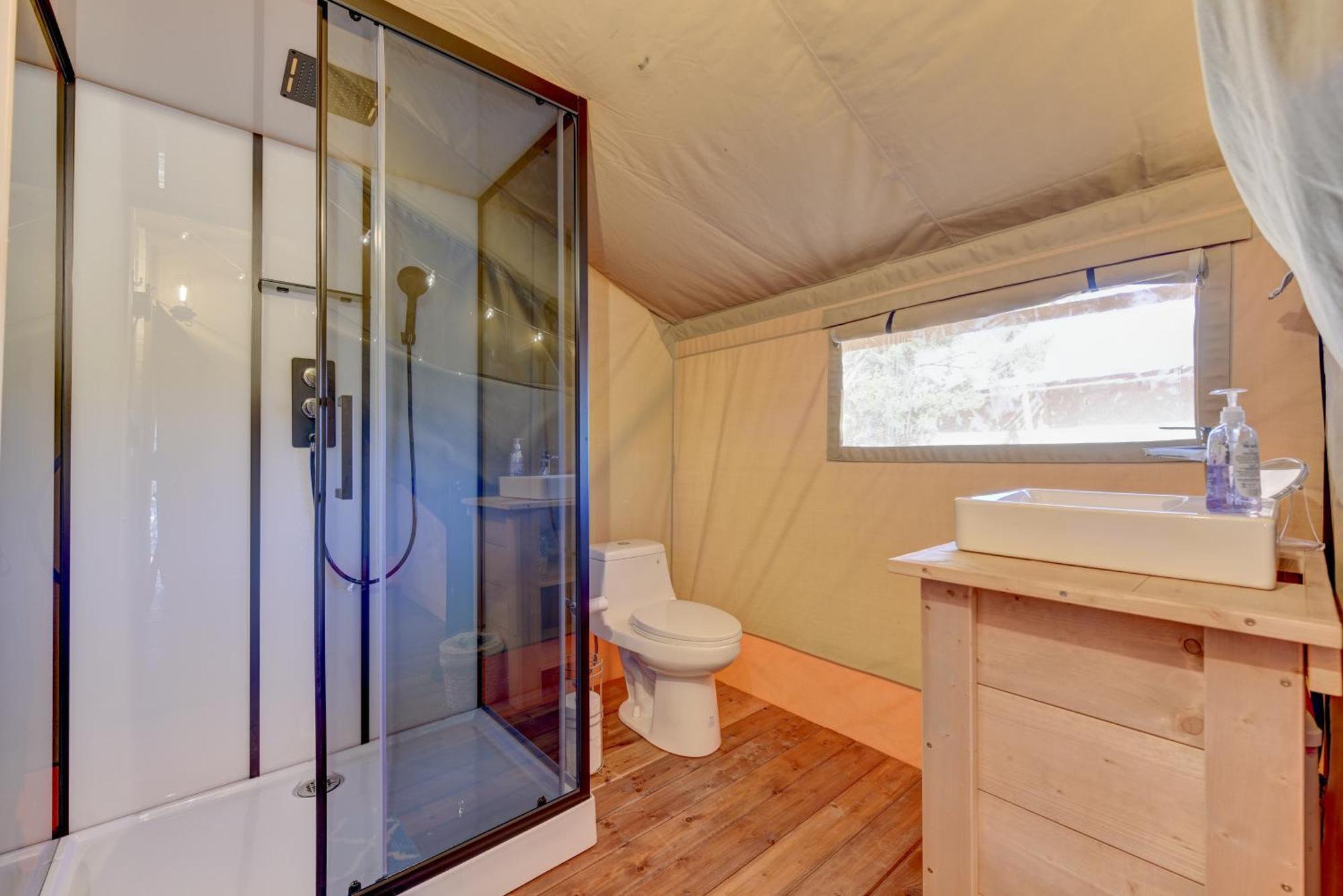 12 Fires Luxury Glamping With Heating #1 Hotel Johnson City Luaran gambar